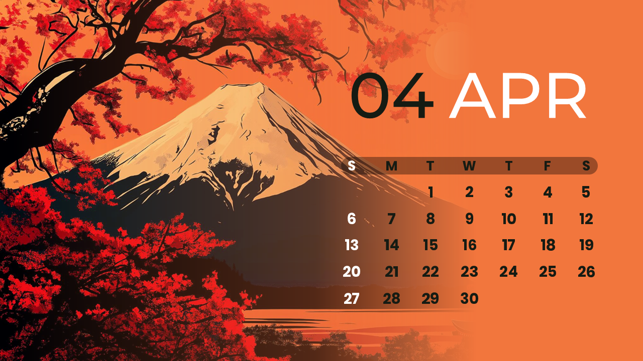 april 2025 calendar template