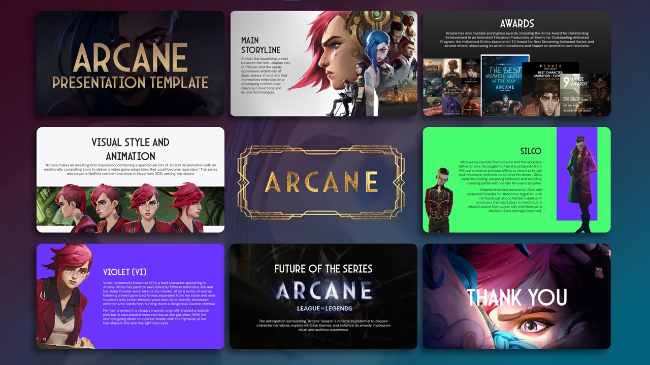 arcane design template