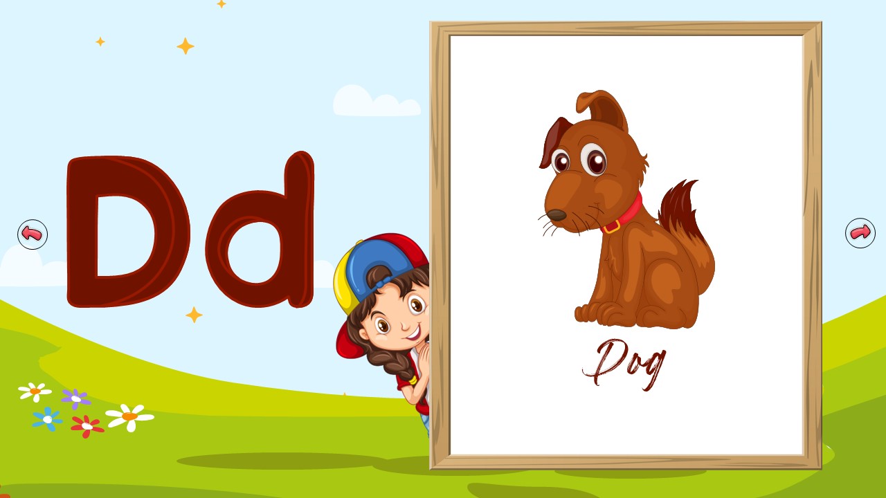 d for dog template