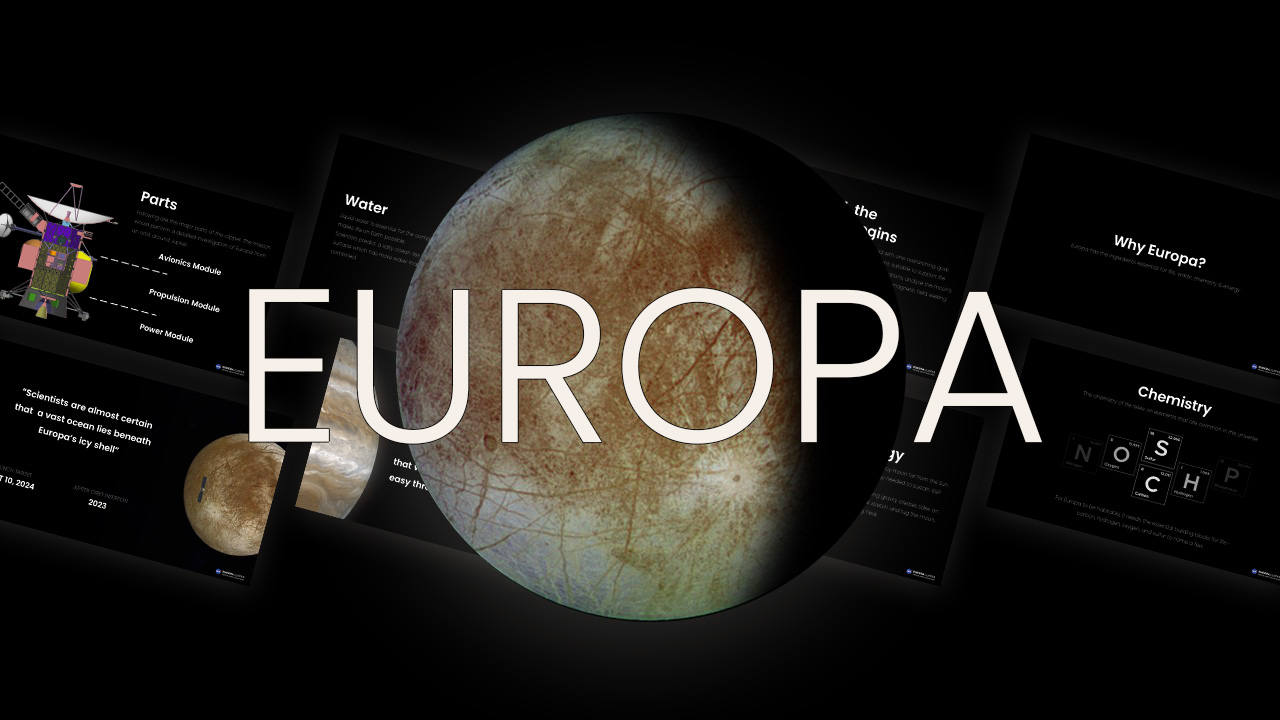 europa clipper mission template