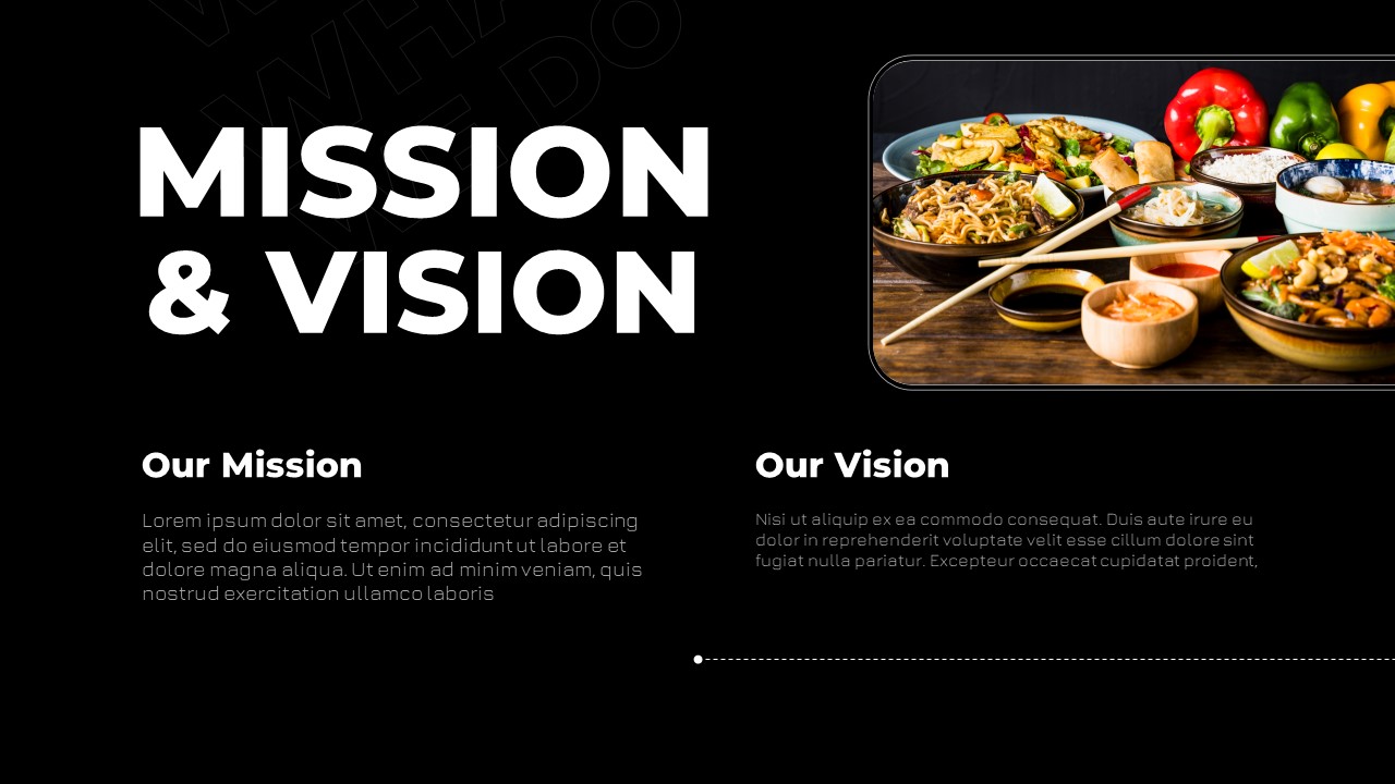 food delivery mission and vision