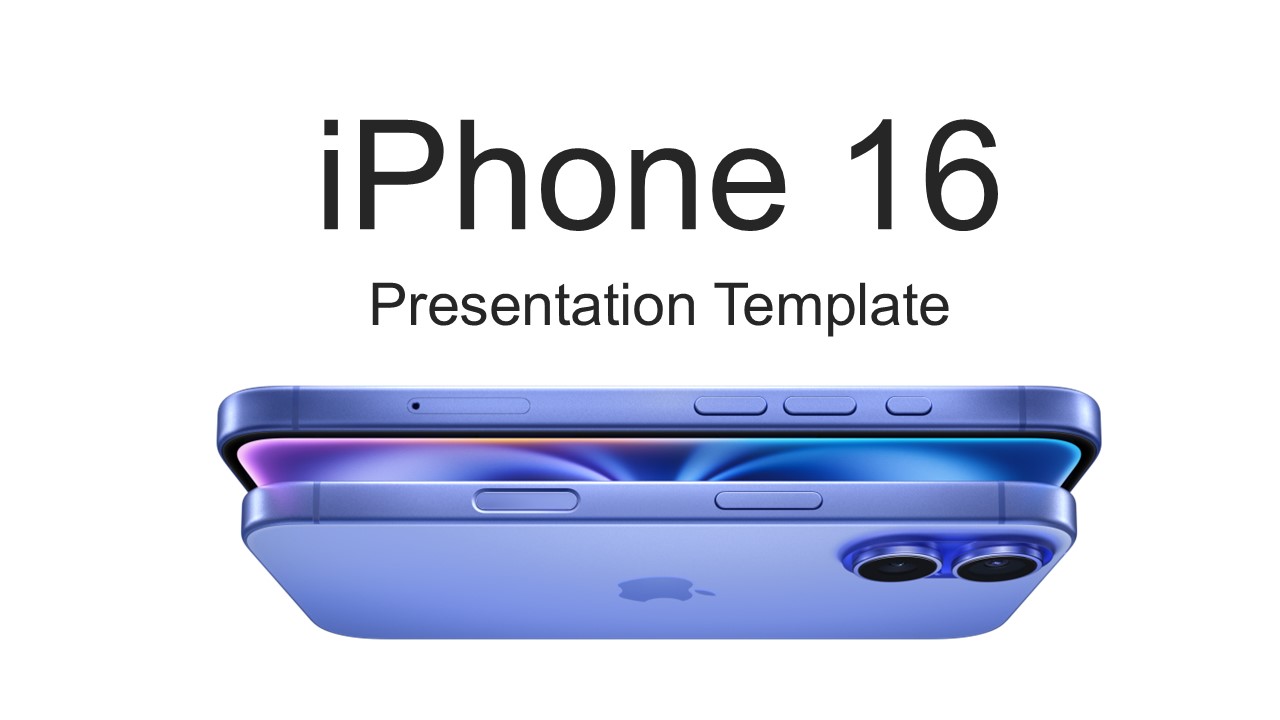 iPhone 16 mockup template