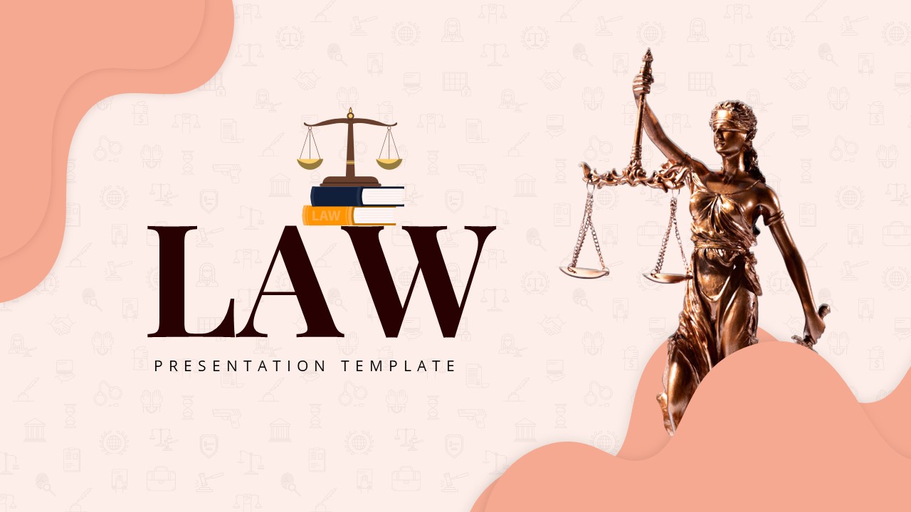 law presentation template