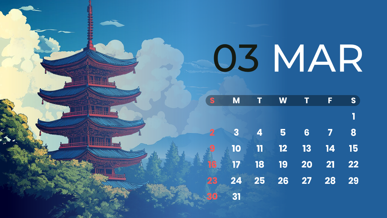 march 2025 calendar template