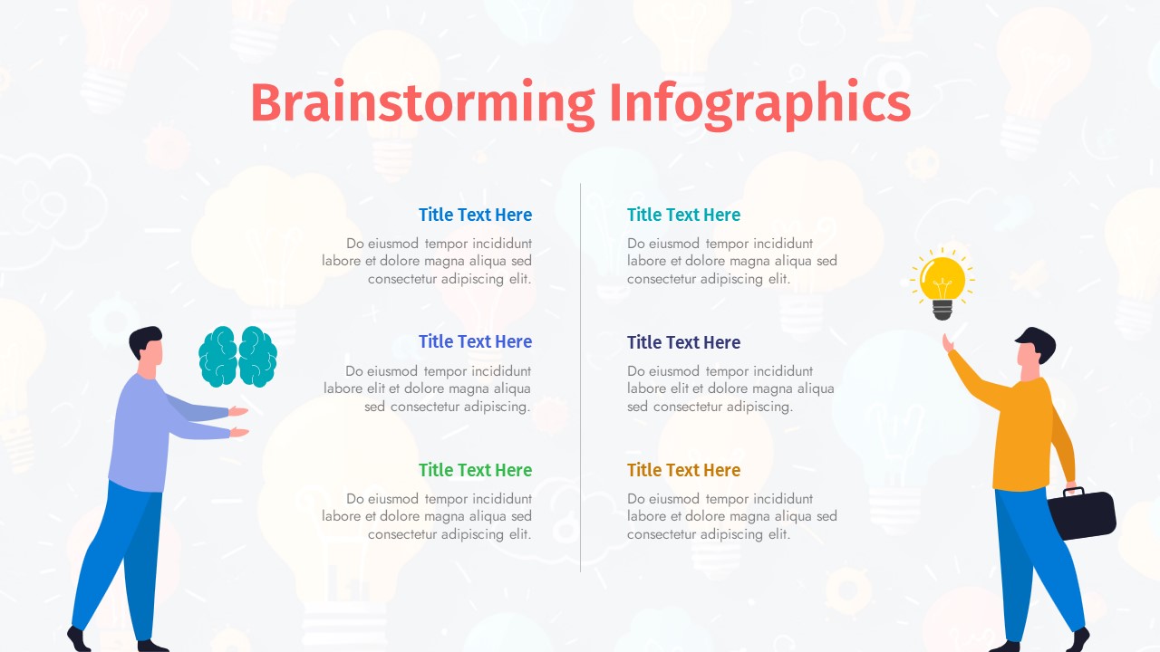 mind bulb template powerpoint