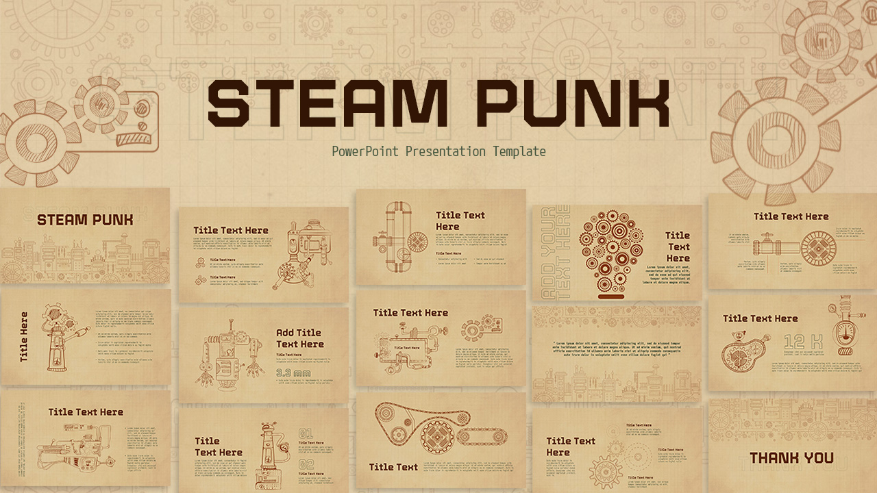 steam punk template