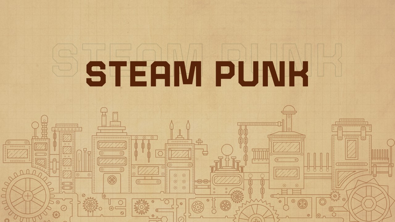 steam punk theme template