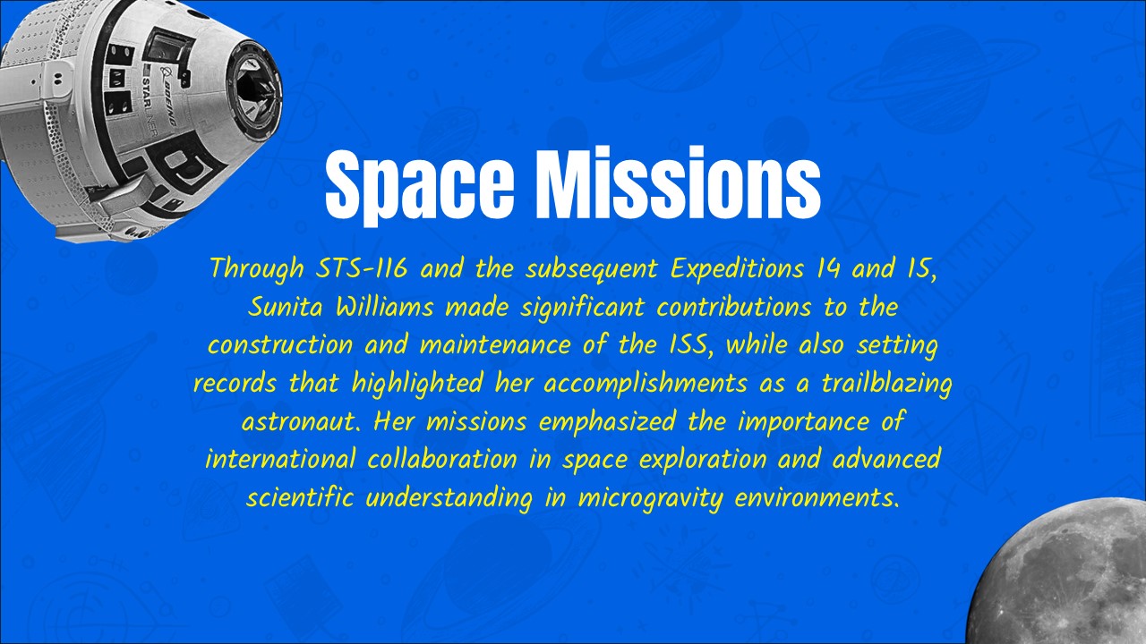 sunita williams space missions