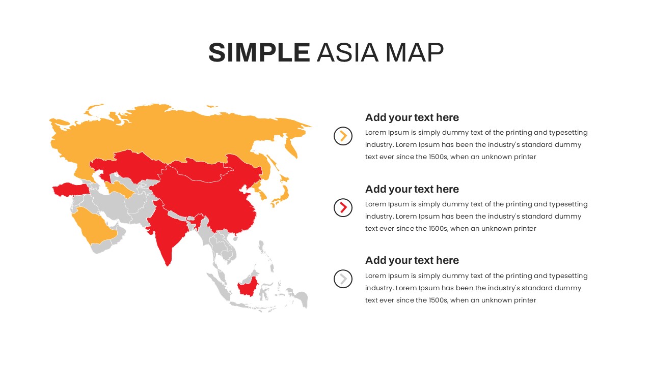 asia map template