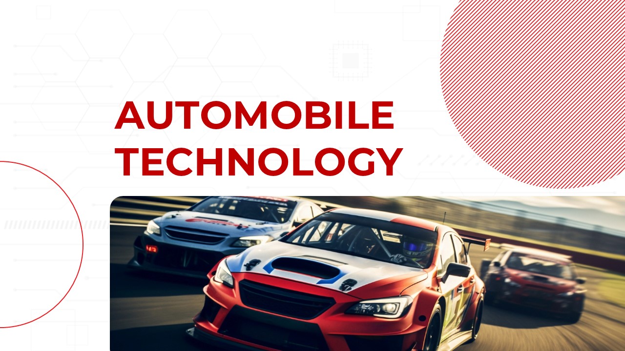 automobile industry presentation template