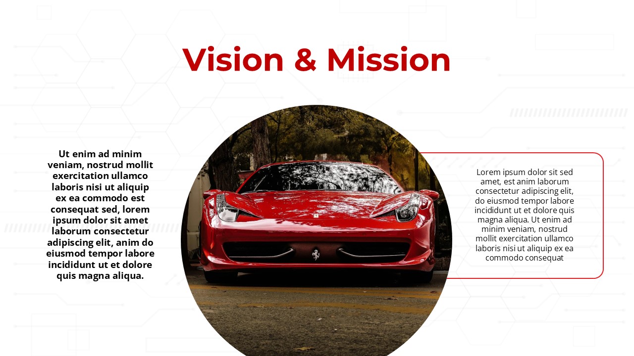 automotive company mission and vision