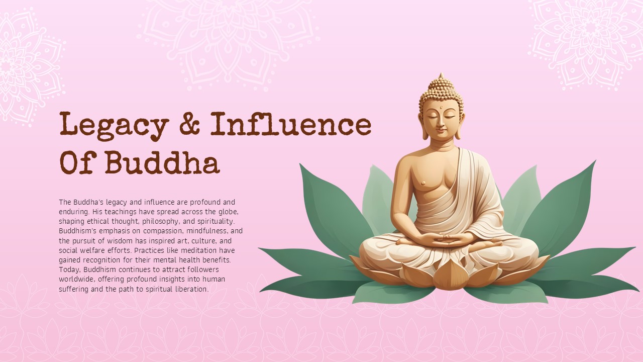 buddha legacy and influence