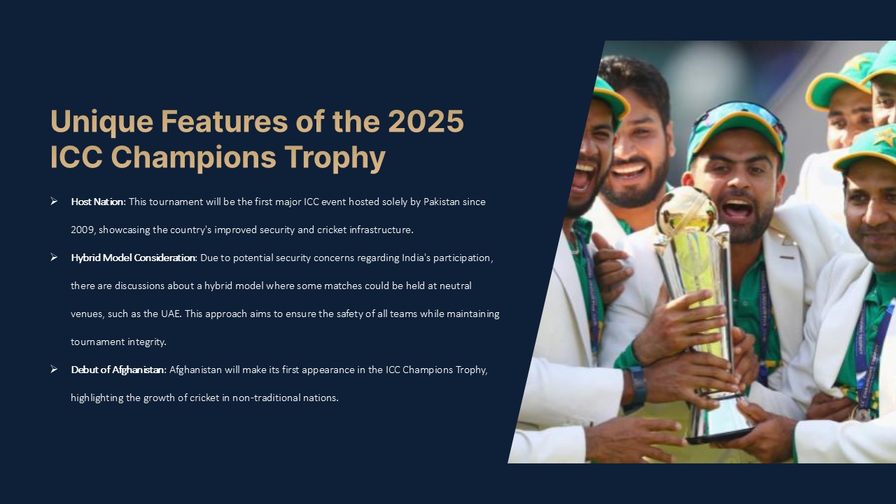 champions trophy 2025 hybrid model