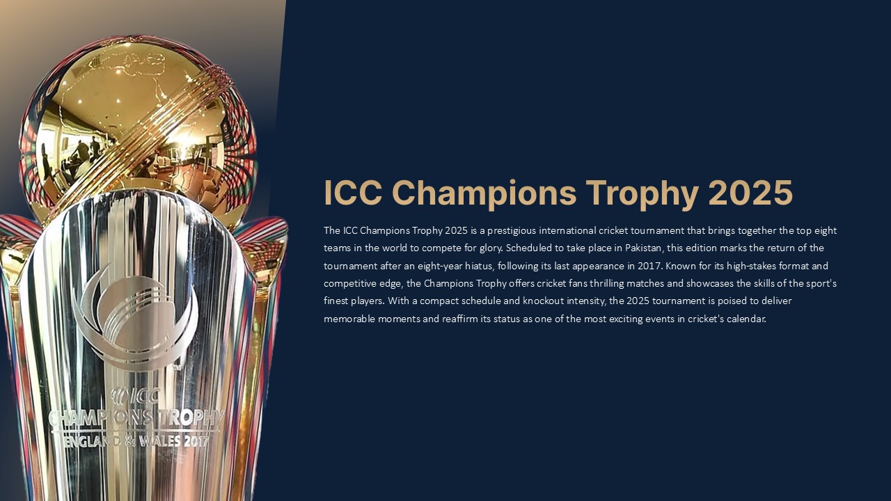 champions trophy 2025 template