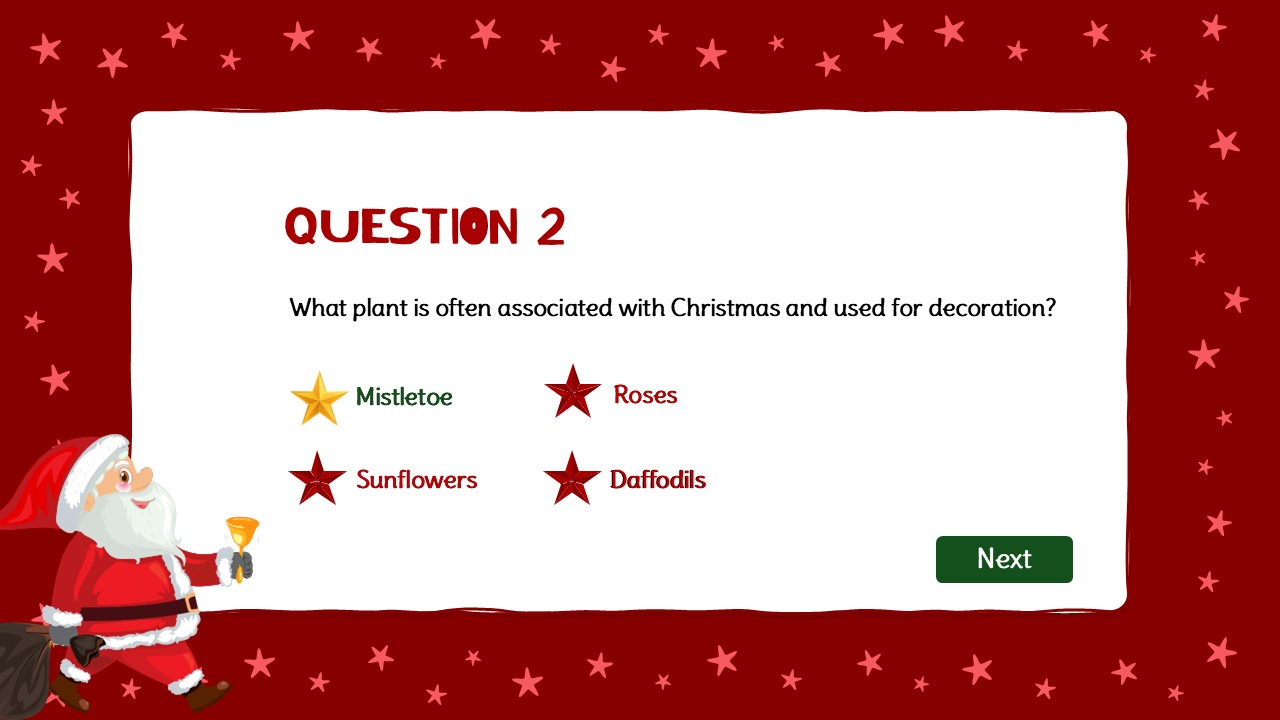 christmas quiz inspired template 2