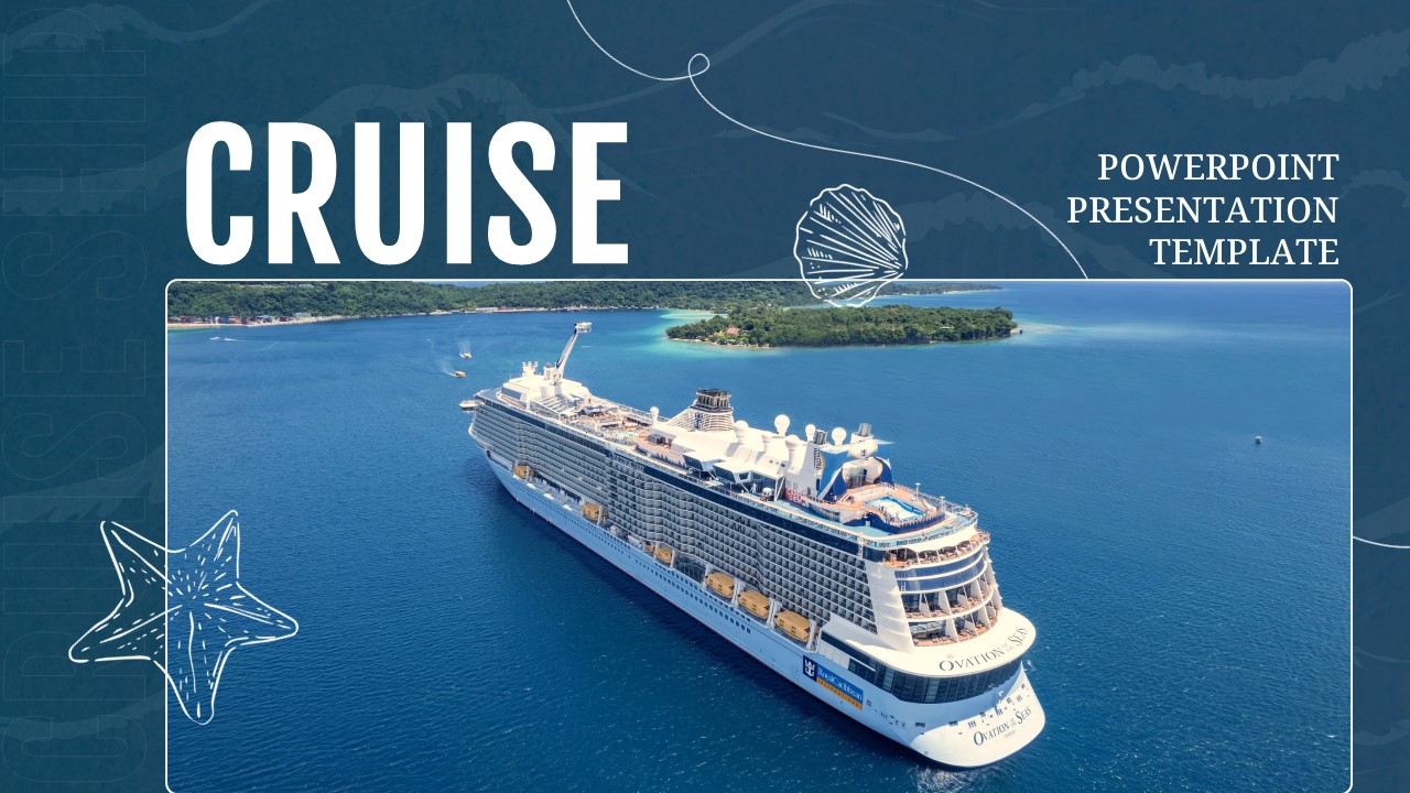 cruise ship line template