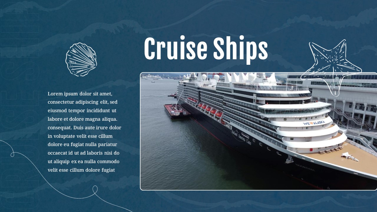 cruise ships in the fleet template