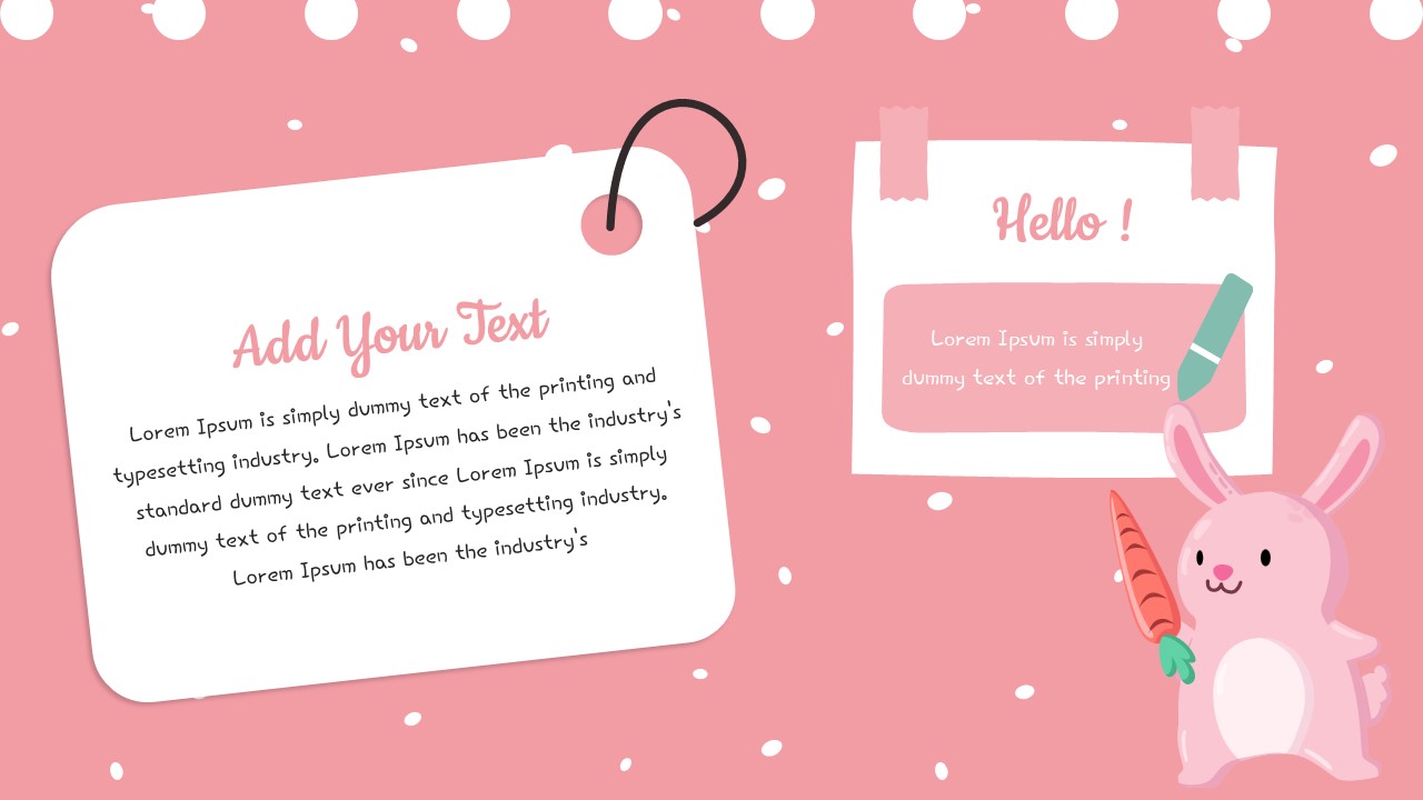 cute ppt notes templates