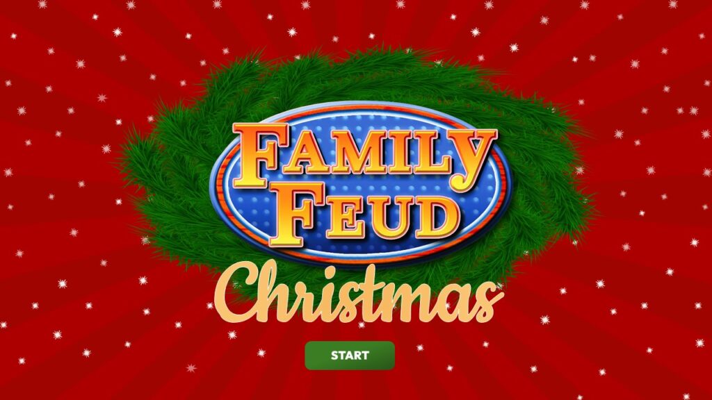 family feud christmas template