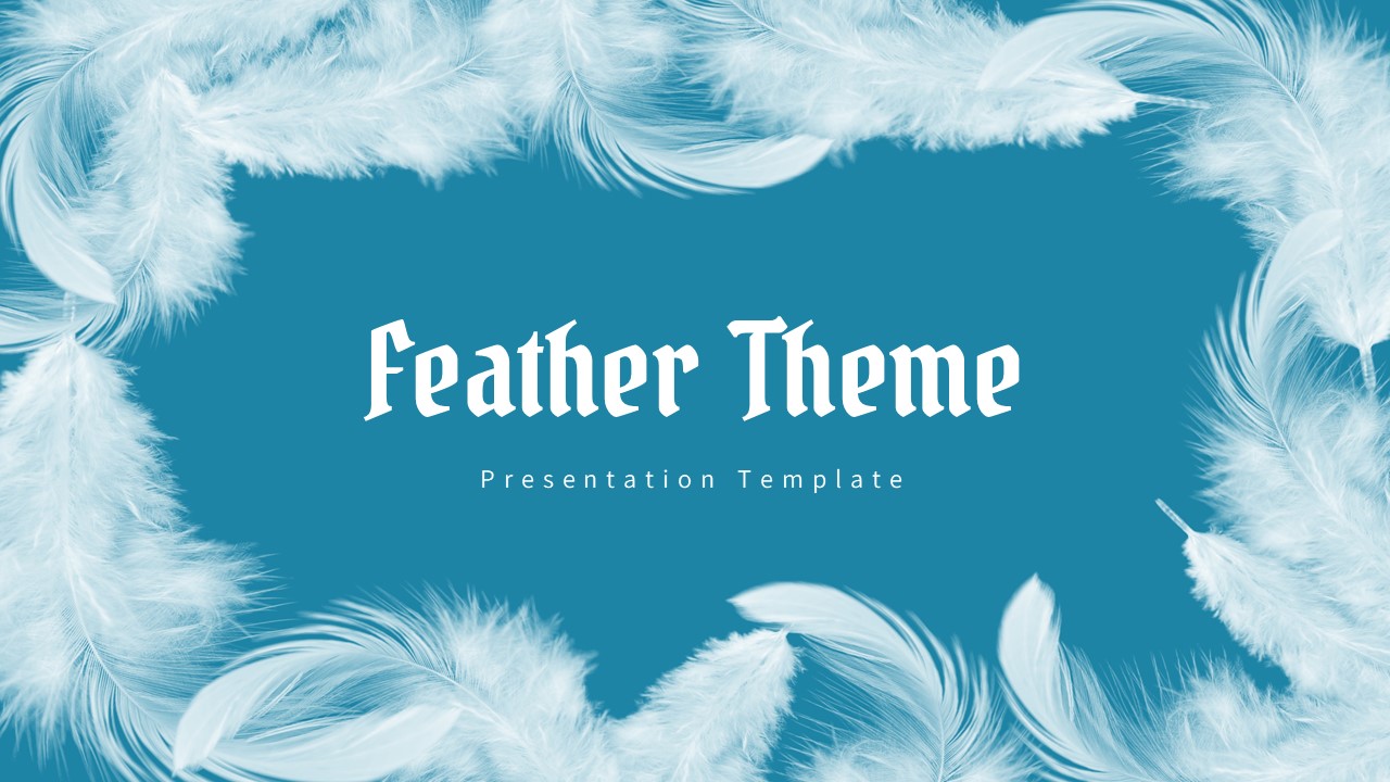 feather ppt template