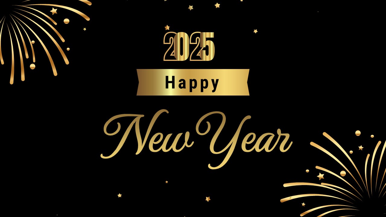 happy new year template ppt