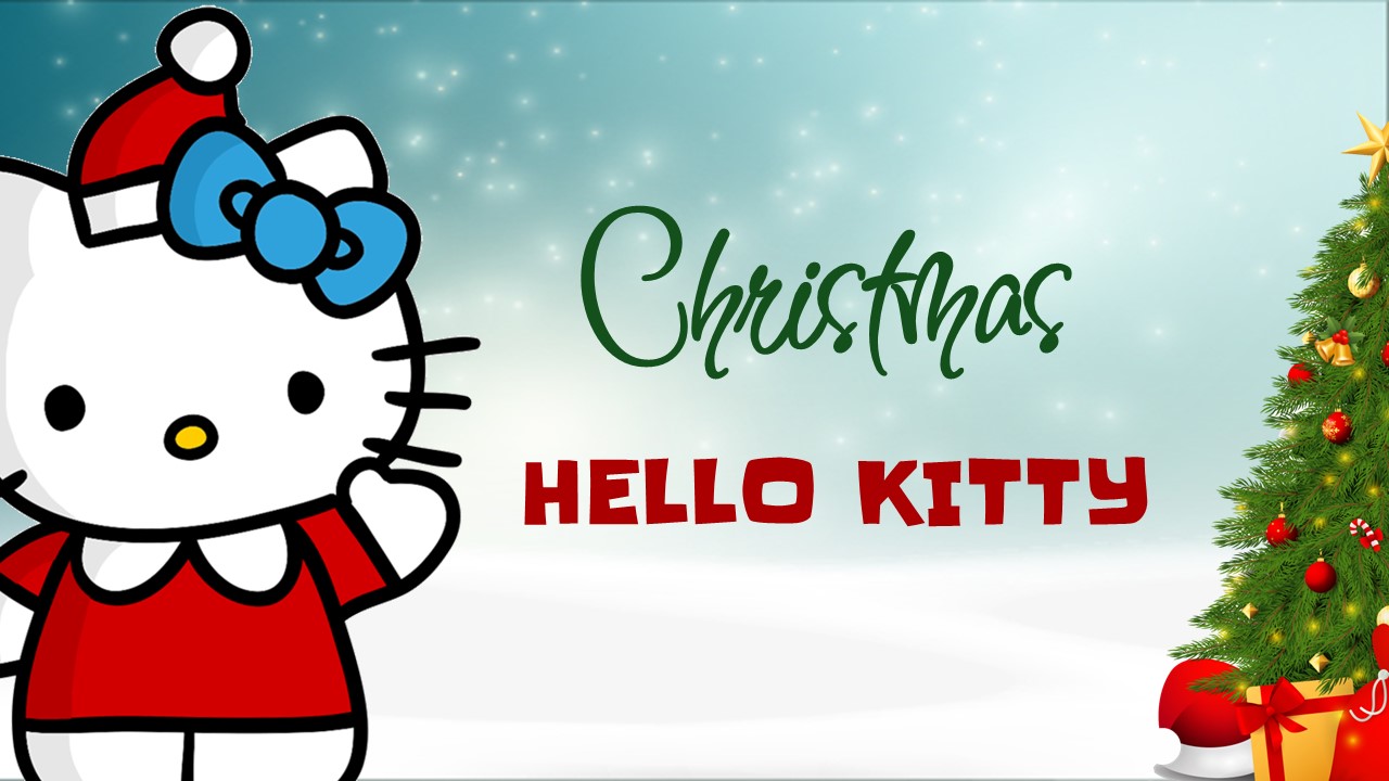 hello kitty presentation background