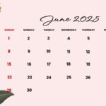 interactive june 2025 calendar template