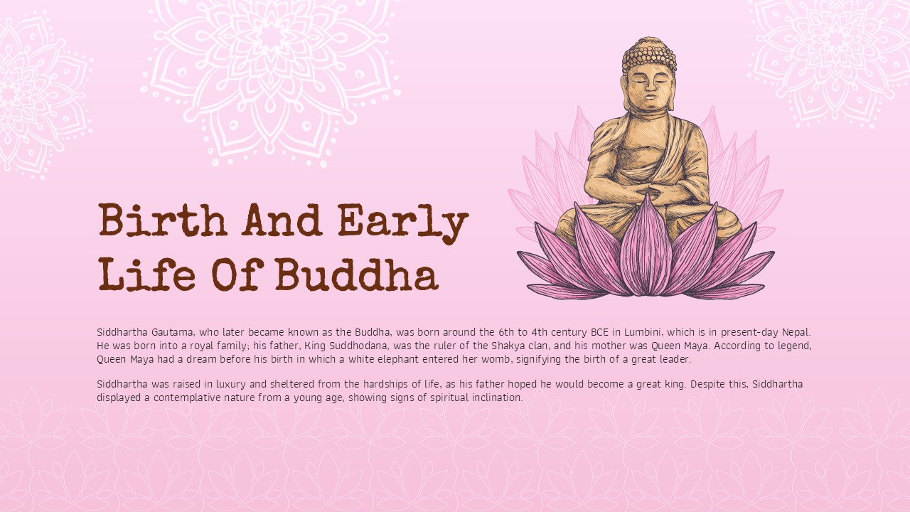 life of buddha