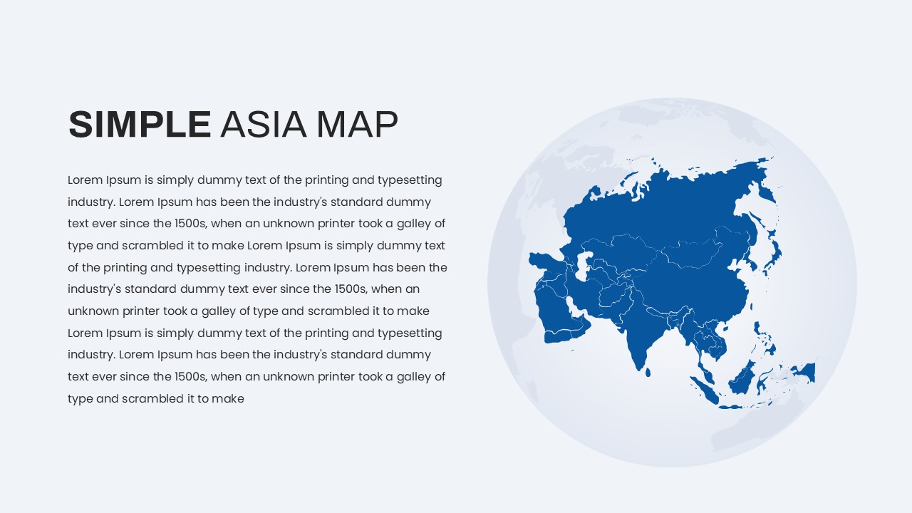 map of asia