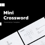 mini crossword puzzle game template