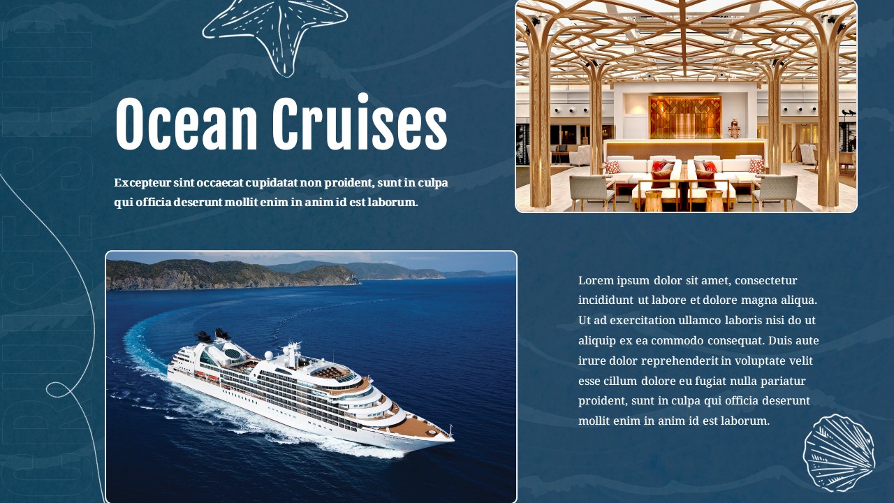 ocean cruises