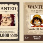 one piece anime poster template