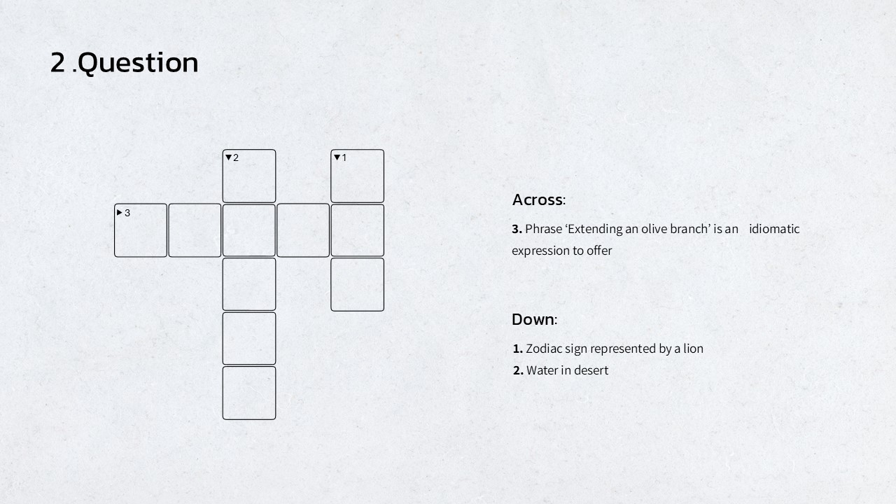 simple puzzle game template 2