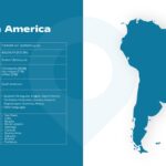 south America map