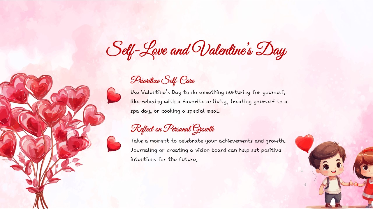 valentines day slides template