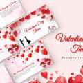 valentines day theme template