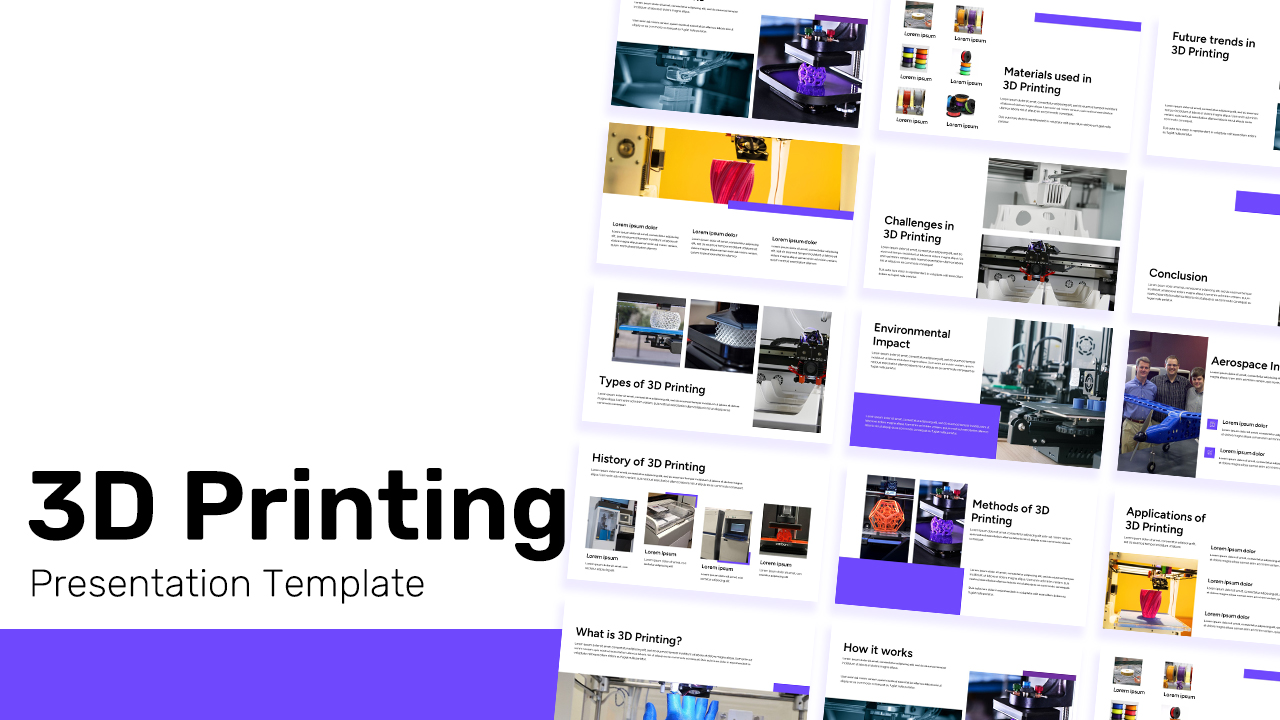 3d printing presentation template