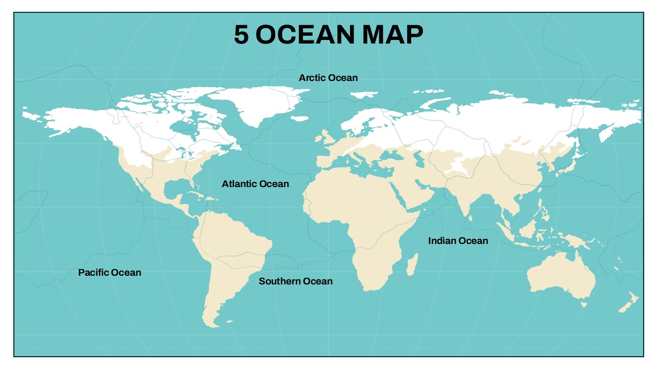 5 Ocean Map