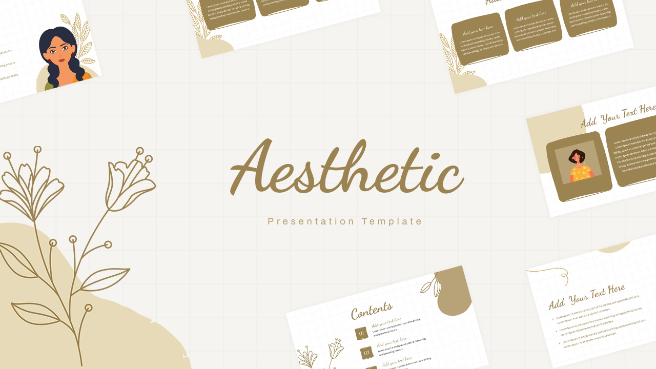 aesthetic google slides templates