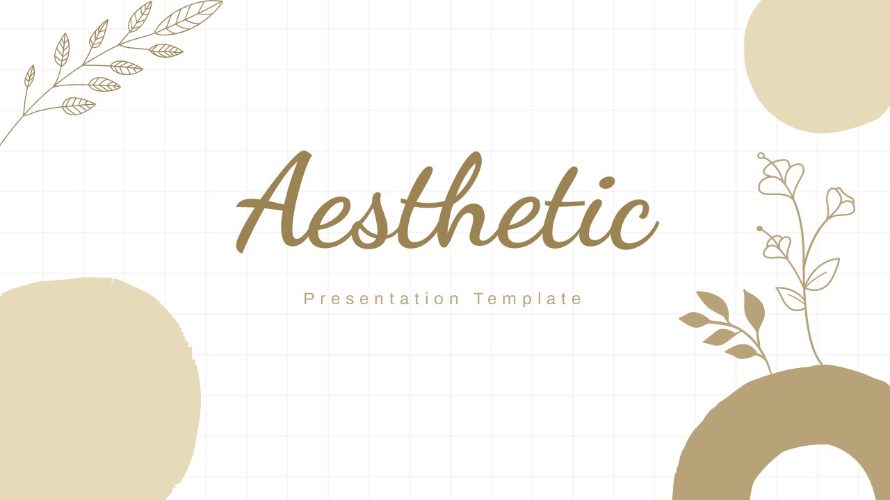 aesthetic templates