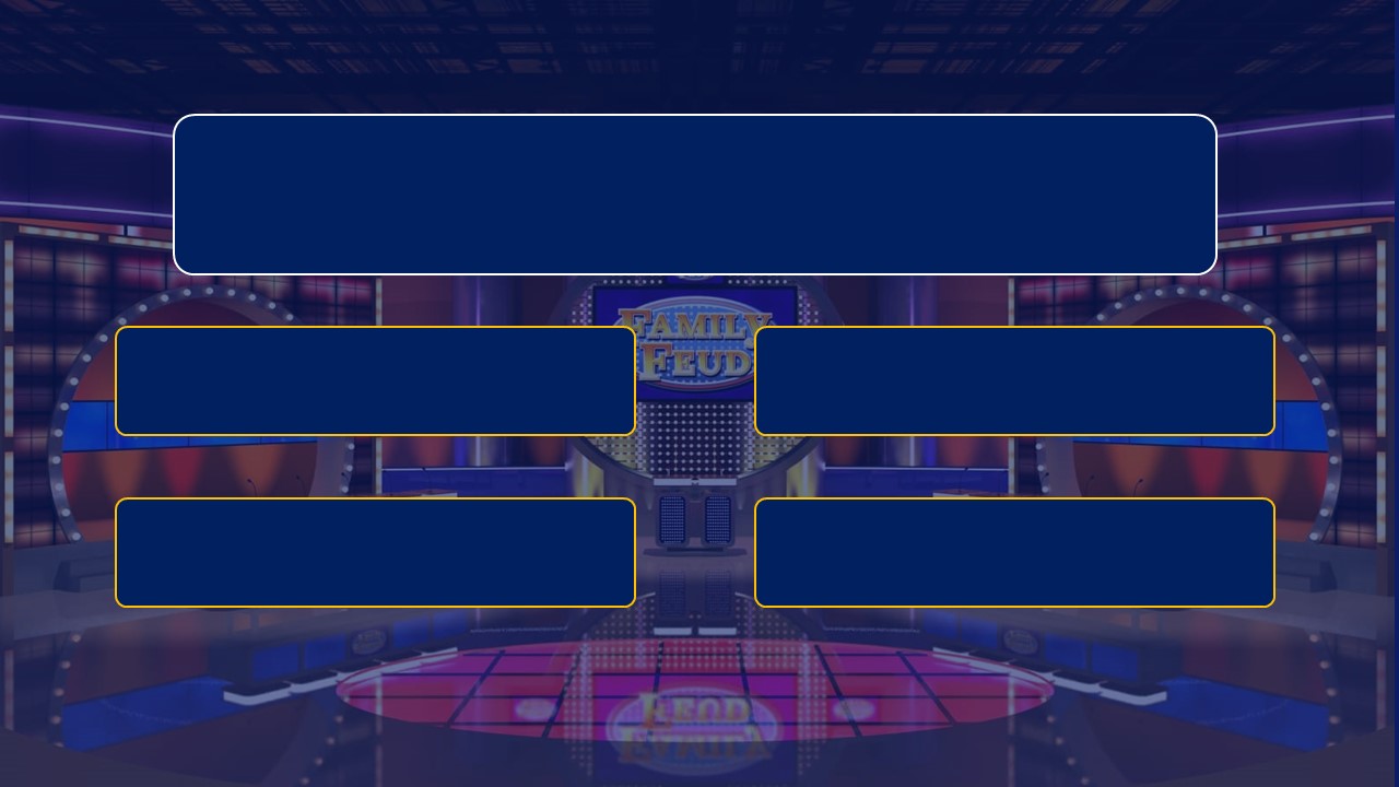 family feud gameplay template