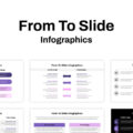 from to slide infographic diagram