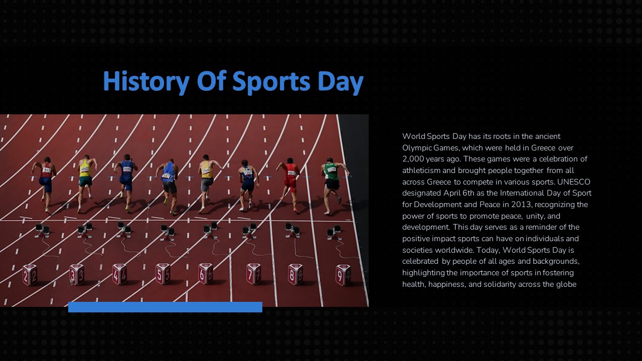 history of sports