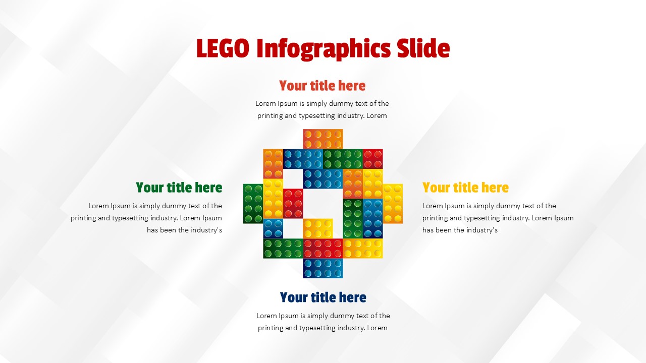 lego building blocks infographics