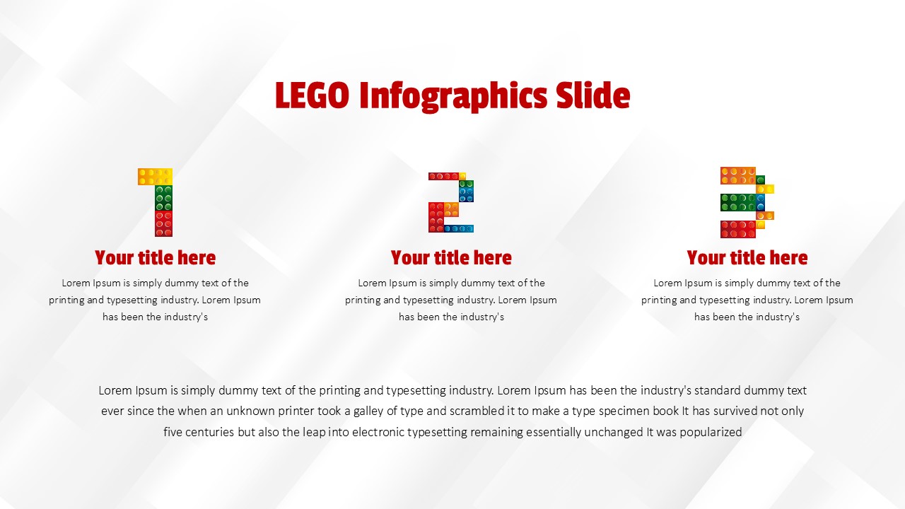 lego infographics