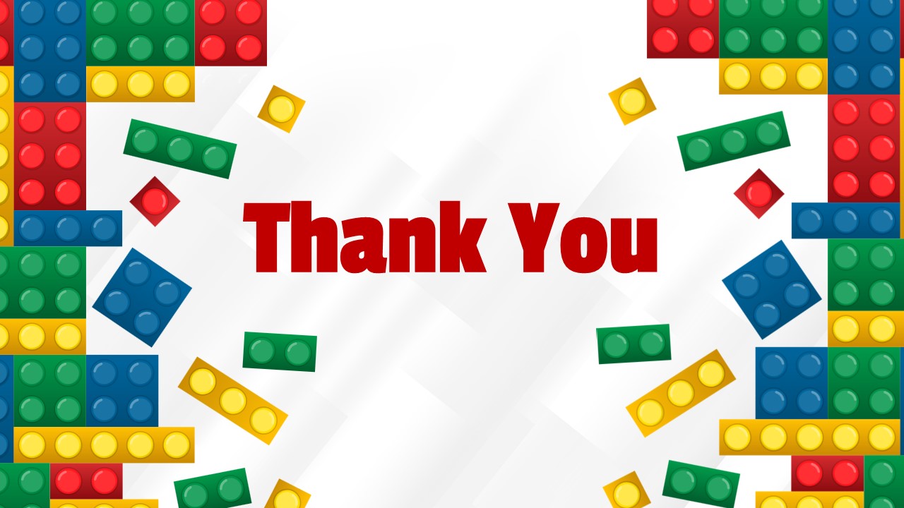 lego thank you slides