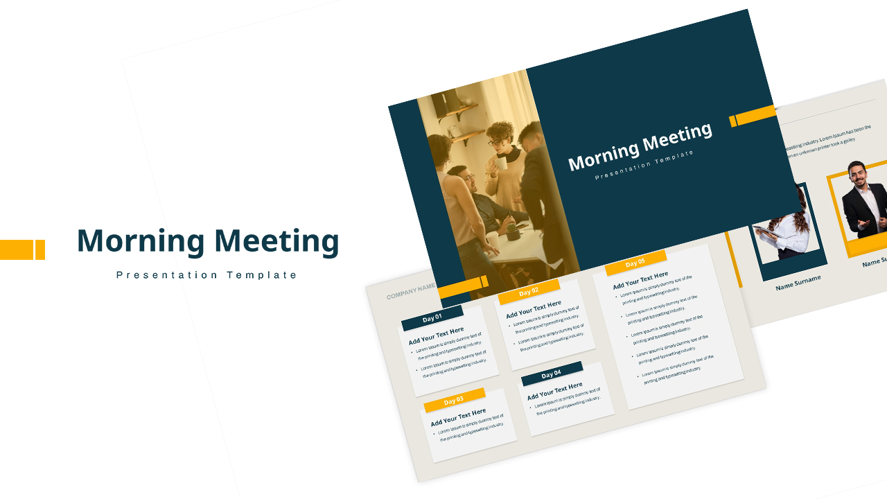 morning meeting agenda template