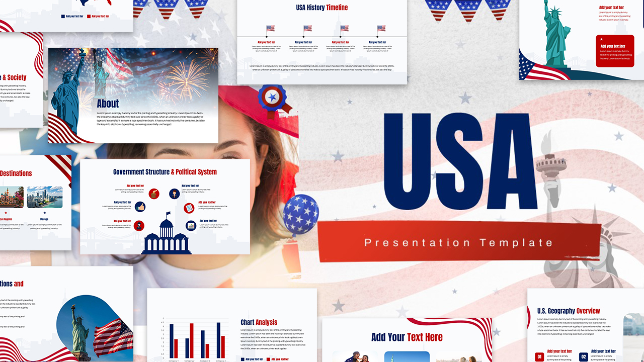 united States presentation template