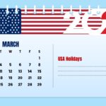 2025 march usa holidays calendar