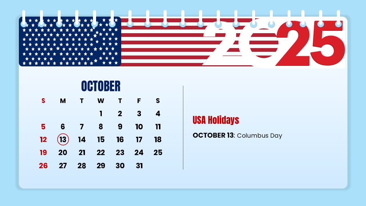 2025 october us holiday calendar